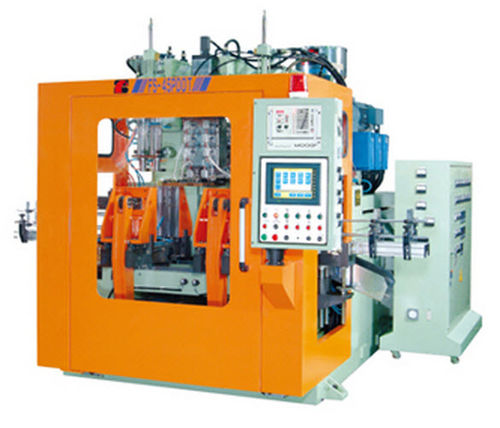 Выдувная формовочная машина для коэкструзии - FS-45PDDT - Full Shine Plastic Machinery Co., Ltd. - с двойной станцией