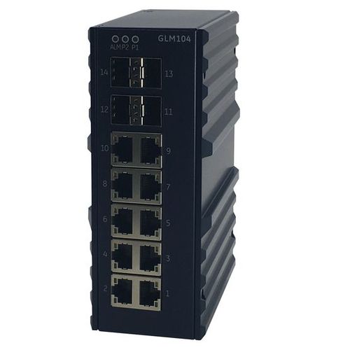 Управляемый коммутатор Ethernet - IC086GLM104 - Emerson - 14 портов / Gigabit Ethernet / ProfiNet