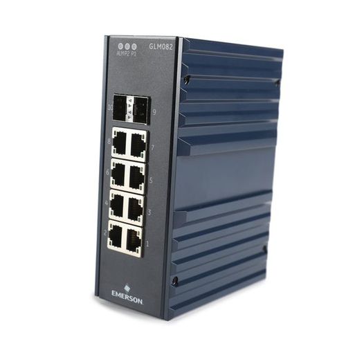 Управляемый коммутатор Ethernet - IC086GLM082 - Emerson - 10 портов / Gigabit Ethernet / ProfiNet