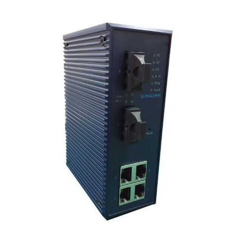 Управляемый коммутатор Ethernet - IC086SLM042MM - Emerson - 6 портов / 10/100BaseT(X) / с резервированием