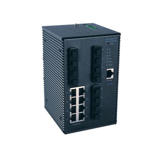 Управляемый коммутатор Ethernet - IC086SLM084 - Emerson - 12 портов / гигабит / для монтажа в стойку