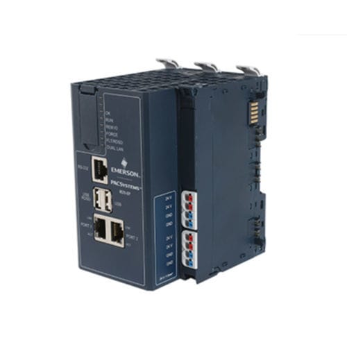 Компактный программируемый автоматический контроллер - PACSystems RSTi-EP CPE205 - Emerson - аналоговые входы / с цифровыми входами / аналоговые выходы