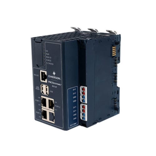 Компактный программируемый автоматический контроллер - PACSystems RSTi-EP CPE210 - Emerson - аналоговые входы / с цифровыми входами / аналоговые выходы