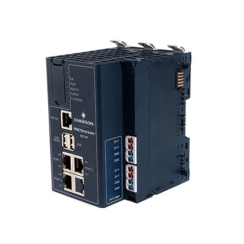 Компактный программируемый автоматический контроллер - PACSystems RSTi-EP CPE220 - Emerson - аналоговые входы / с цифровыми входами / аналоговые выходы