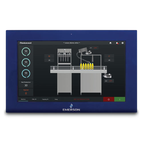 HMI с проекционно-емкостной технологией - IC760CSW24CDA - Emerson - встраиваемый / настенный / с креплением VESA