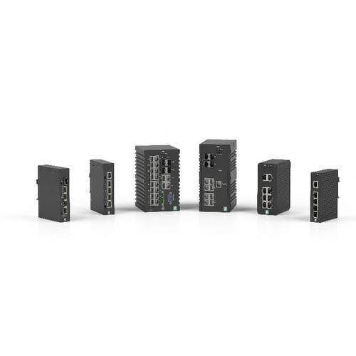Неуправляемый модуль переключателей Ethernet - ICRL series - Pepperl+Fuchs SE - 8 портов / 5 портов / монтируемый на DIN-рейке