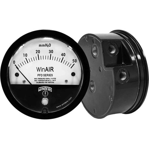 Дифференциальный манометр - PFD WinAIR - WINTERS INSTRUMENTS - аналоговый / со шкалой / резьбовой