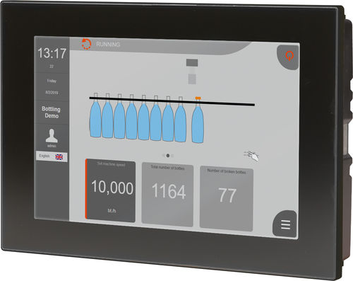 Панельный ПК с большим экраном - 1200 - B&R Industrie-Elektronik - с сенсорным экраном PCT / 15,6" / 7"