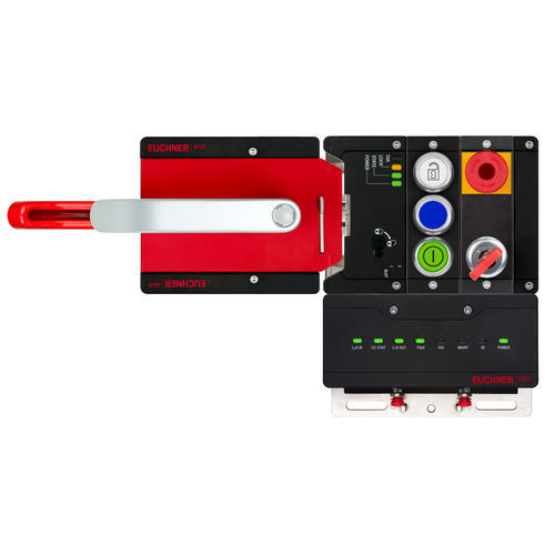 Электромеханический врезной замок - MGB2-L1HEB-EC-U-S7-CA-L-168729 - EUCHNER GmbH + Co. KG - с кнопками / для раздвижной двери / для распашной двери