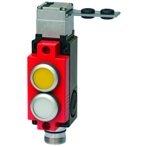 Однополюсный переключатель - SGA2A-2121ARC18-EXT5 - EUCHNER GmbH + Co. KG - IP54 / с подсветкой / переменный ток