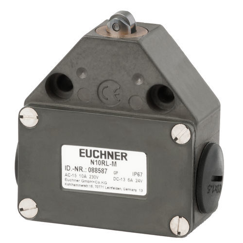Концевой выключатель с поворотным кулачком - N10R-M - EUCHNER GmbH + Co. KG - IP67 / прочный / механический