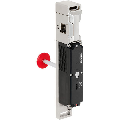 Врезной замок с ручкой - MGBS-P-L1-AP-U-R-AE-SA-158320 - EUCHNER GmbH + Co. KG - электромеханический / для двери / из цинка