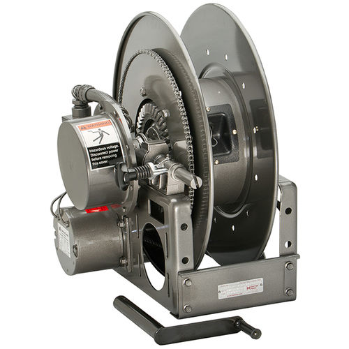 Наматывающее устройство для кабелей - ECR6600 Series - HANNAY REELS - моторизованное / для строительной площадки / фиксированное