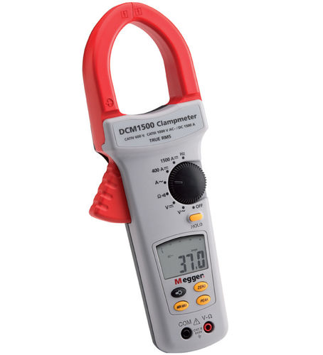 Мультиметр-зажим True RMS - DCM1500 - MEGGER - цифровой / переносной / 1000 В