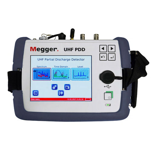 Измерительный инструмент частичной разгрузки - UHF PD - MEGGER - радиочастотный / переносной / с индикатором