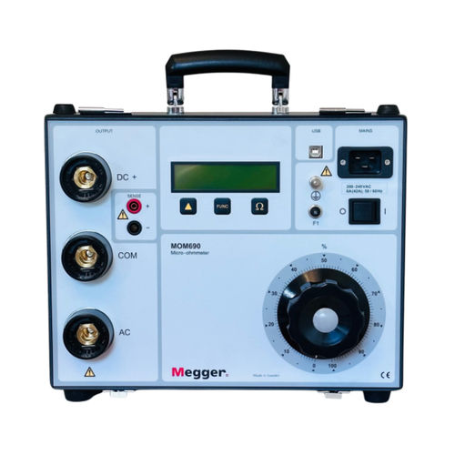 Цифровой микроомметр - MOM690 - MEGGER - переносной
