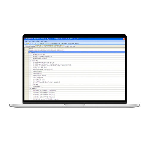 Программное обеспечение для управления техническими данными - MGC – Megger GOOSE Configurator - MEGGER - для картографии / для технической помощи / электрической сети