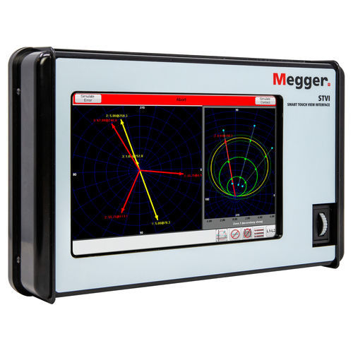 Малогабаритный терминал управления - STVI-10 - MEGGER - с сенсорным экраном / TFT LCD / USB