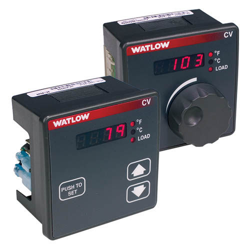 Контроллер и ограничитель температуры со светодиодным индикатором - CV  - Watlow Electric Manufacturing Company - IP65 / NEMA 4X / UL