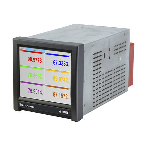 Регистратор без бумаги - Eurotherm® 6100E  - Watlow Electric Manufacturing Company - универсальный / для сети / для дисплея