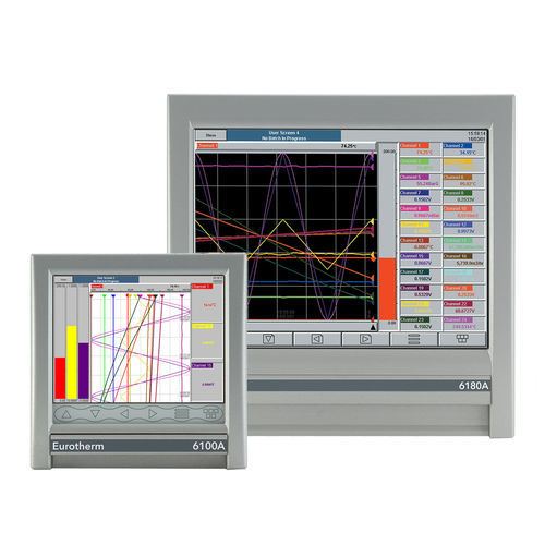 Регистратор без бумаги - Eurotherm® 6100A - Watlow Electric Manufacturing Company - универсальный / времени / для сети