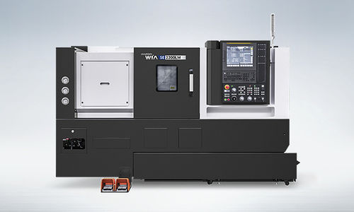 Токарный станок ЧПУ - SE2200LMS series - WIA - 12 инструментов / с ремнем / высокоэффективный