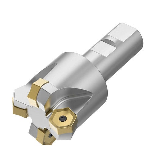 Фрезер два размера - Dodeka™ KSHR40D0 series - Kennametal - со сменными панелями / для обработки поверхности / заплечика