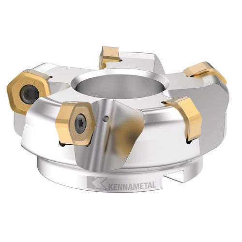 Фрезер два размера - Dodeka MAX™ KSHR series - Kennametal - со сменными панелями / для обработки поверхности / заплечика