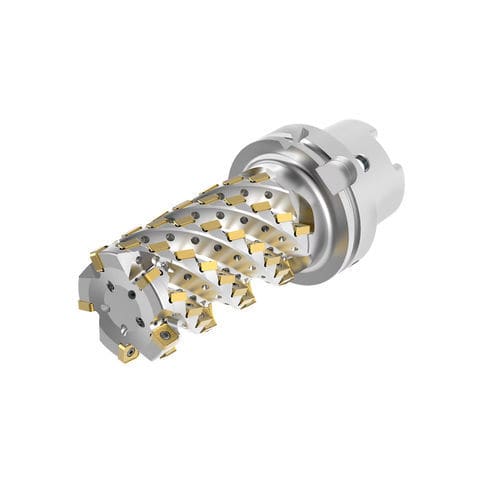 Фрезер заплечика - Harvi™ Ultra 8X - Kennametal - с пластинами / эскиза / de acabamento