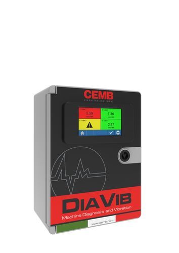 Система наблюдения вибрации - DIAVIB  - CEMB - состояния и диагностики / состояния станка / ускорения