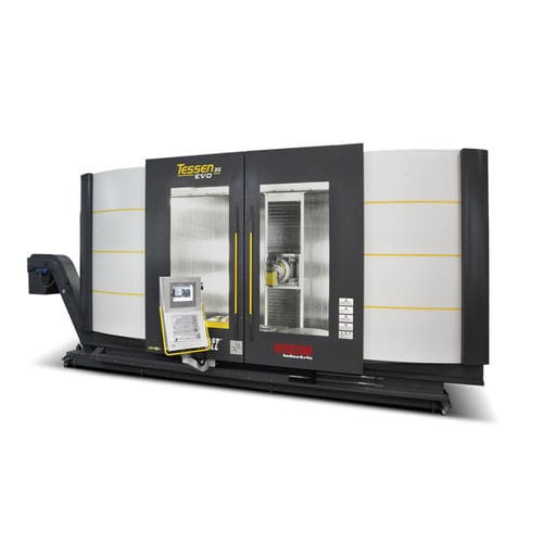 Горизонтальный фрезерный станок с ЧПУ - TESSEN EVO - FPT INDUSTRIE - 5 осей / с подвижной стойкой / с подвижным столом