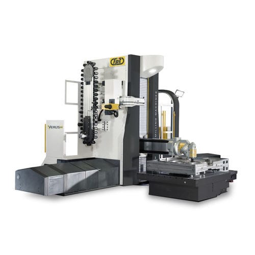 Горизонтальный фрезерный станок с ЧПУ - VERUS 250/360 - FPT INDUSTRIE - 5 осей / со стойкой / для изготовления штампов и пресс-форм