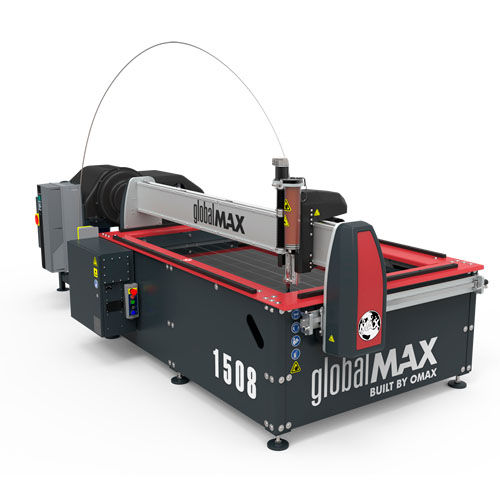 Станок для резки водно-абразивной струей - GLOBALMAX 1508 - OMAX - для металла / для пластиковых материалов / для композитных материалов