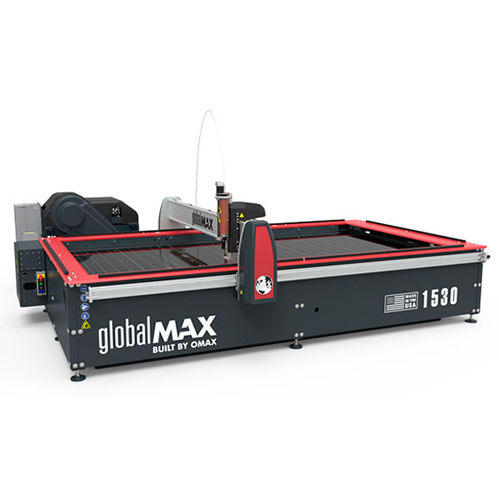 Станок для резки водно-абразивной струей - GLOBALMAX 1530 - OMAX - для металла / для пластиковых материалов / для композитных материалов
