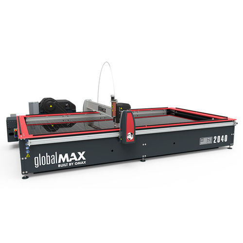Станок для резки водно-абразивной струей - GLOBALMAX 2040 - OMAX - для металла / для пластиковых материалов / для композитных материалов