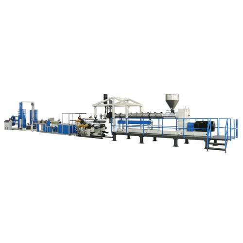 Экструзионная линия для пластин - CJWH75/40-1000 - Jwell Extrusion Machinery Co., Ltd., Shanghai - для PLA