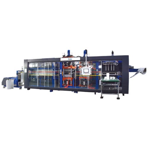 Устройство для термоформования с подачей в рулонах - HW-850 - Jwell Extrusion Machinery Co., Ltd., Shanghai - для упаковки / полностью автоматическое / вакуумное