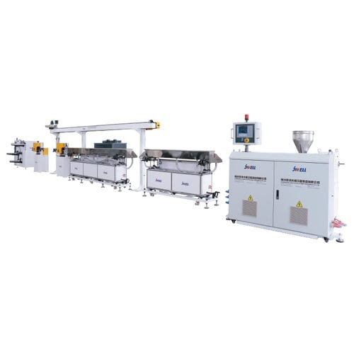 Экструзионная линия с водяным охлаждением - JWS45 - Jwell Extrusion Machinery Co., Ltd., Shanghai - однослойная / с сенсорным экраном / с высоким расходом