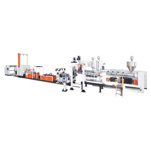 Многослойная экструзионная линия - JWS1 series - Jwell Extrusion Machinery Co., Ltd., Shanghai - для пластин / для PP / для PS
