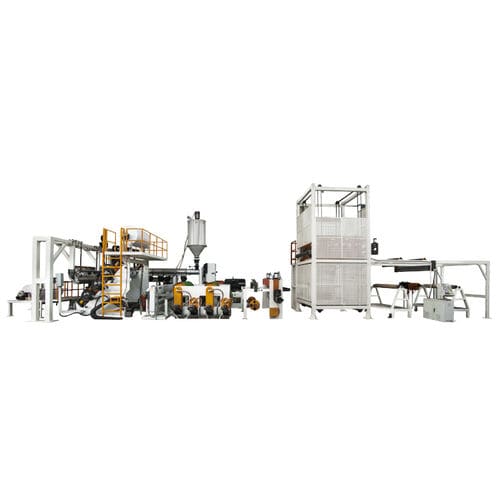 Многослойная экструзионная линия - JW1 series - Jwell Extrusion Machinery Co., Ltd., Shanghai - с сенсорным экраном / с высоким расходом / контролируемая PLC