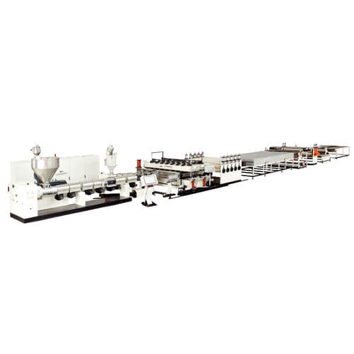 Экструзионная линия для пластин - JWS1 series - Jwell Extrusion Machinery Co., Ltd., Shanghai - для ПК / однослойная / с высоким расходом