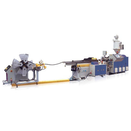 Однослойная экструзионная линия - JWDBW series - Jwell Extrusion Machinery Co., Ltd., Shanghai - с сенсорным экраном / контролируемая PLC / для труб