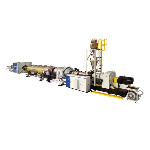 Экструзионная линия для труб - JWG series - Jwell Extrusion Machinery Co., Ltd., Shanghai - для ПВХ / двойной шнек / для дренажных трубок