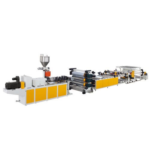 Экструзионная линия для пластин - SJZ series - Jwell Extrusion Machinery Co., Ltd., Shanghai - для ПВХ / однослойная / для медицинской упаковки