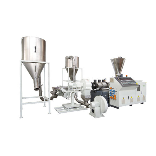 Экструзионная линия двойной шнек - SJZ series - Jwell Extrusion Machinery Co., Ltd., Shanghai - с сенсорным экраном / контролируемая PLC / компактная