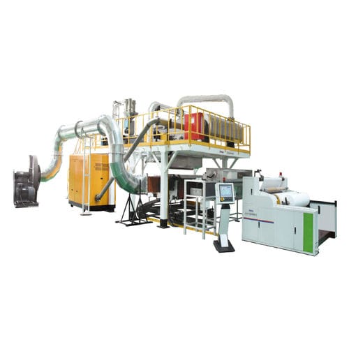 Нетканая производственная линия - HHM series - Jwell Extrusion Machinery Co., Ltd., Shanghai - методом плавления с последующим раздувом