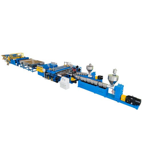 Производственная линия для панелей - JWS1 - Jwell Extrusion Machinery Co., Ltd., Shanghai - автоматическая / непрерывного действия / высокоскоростная