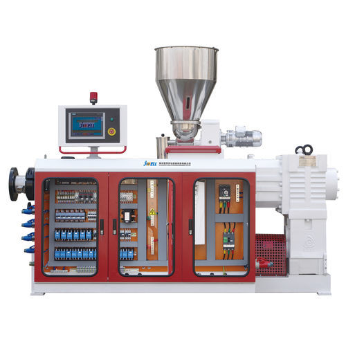 Двухвинтовый экструдер с совместным вращением - JWS series - Jwell Extrusion Machinery Co., Ltd., Shanghai - двухвинтовый конический / двухвинтовый с вращением в противоположных направлениях / одновинтовой