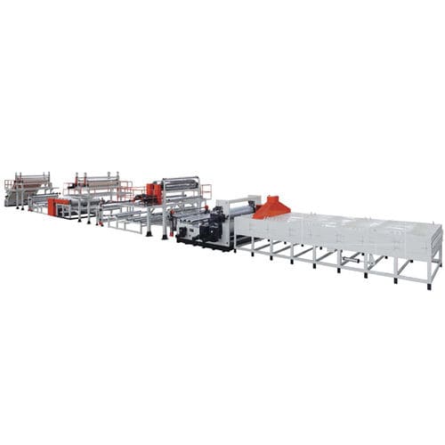 Однослойная экструзионная линия - JWTZ-2000 - Jwell Extrusion Machinery Co., Ltd., Shanghai - для пластин / для ПВХ
