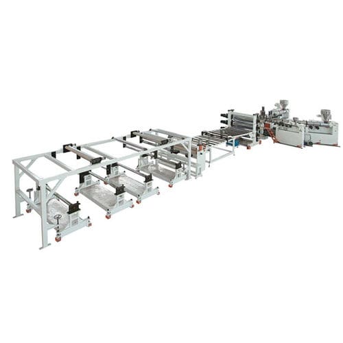 Многослойная экструзионная линия - JW series - Jwell Extrusion Machinery Co., Ltd., Shanghai - для пластин / для PP
